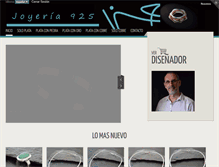 Tablet Screenshot of guilleasjoyas.com